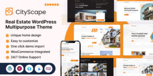 CityScape v1.0.0 – Real Estate WordPress Theme Download