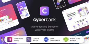 Cyberbank v1.0.15 – Business and Finance WordPress Theme
