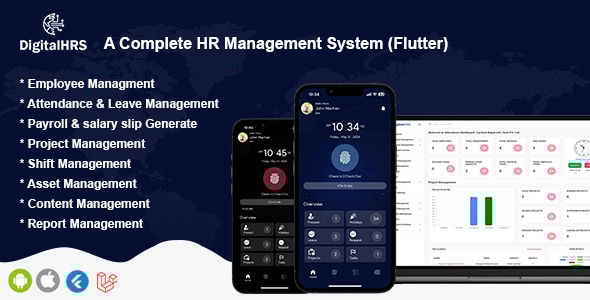 DigitalHR – Branch Based Multi Tenant HR, HRM and HRMS Application (29 October 2024)