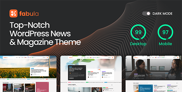 Fabula v1.1.4 – News & Magazine WordPress Theme