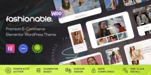 Fashionable v1.0.10 – Clothing & Apparel WooCommerce WordPress Theme