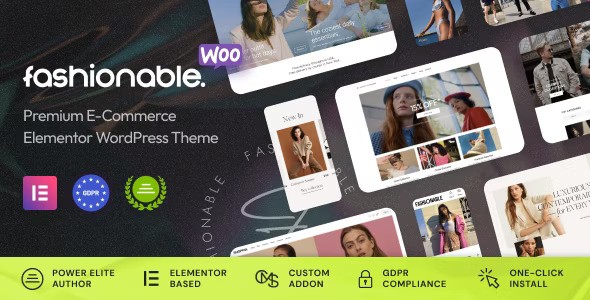Fashionable v1.0.10 – Clothing & Apparel WooCommerce WordPress Theme