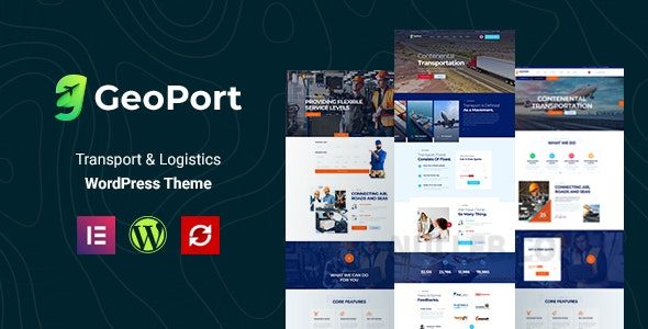 Geoport v3.0.3 – Transport & Logistics WordPress Theme