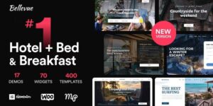 Bellevue v4.2.6 – Hotel + Bed and Breakfast Booking Calendar Theme