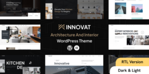 Innovat v1.1.5 – Architecture & Interior WordPress Theme + RTL