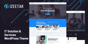 Izeetak v1.3.4 – IT Solutions & Services WordPress Theme