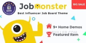Jobmonster v4.7.6 – Job Board WordPress Theme Download