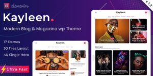 Kayleen v3.0.1 – Blog & Magazine WordPress Theme