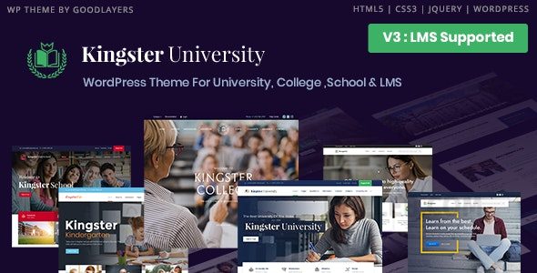 Kingster v3.2.3 – LMS Education For University, College and School Nulled