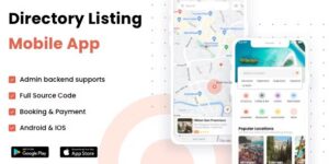 Listar FluxPro v1.3.4 – Flutter mobile directory listing & booking – WordPress Backend