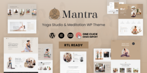 Mantra v1.0.4 – Yoga Fitness WordPress Theme