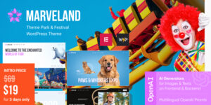 Marveland v1.0 – Theme Park & Festival WordPress Theme Nulled