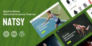 Natsy v1.0.3 – Sports Store WooCommerce Theme Download