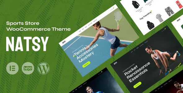 Natsy v1.0.3 – Sports Store WooCommerce Theme Download