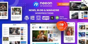 Neeon v3.0.8 – WordPress News Magazine Theme Nulled