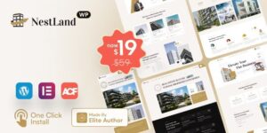 NestLand v1.3 – Real Estate WordPress Theme Download