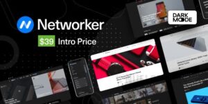 Networker v1.2.0 – Tech News WordPress Theme with Dark Mode Nulled