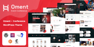 Oment v1.2 – Event & Conference WordPress Theme