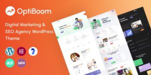 OptiBoom v1.0.5 – Digital Marketing & SEO Agency WordPress Theme