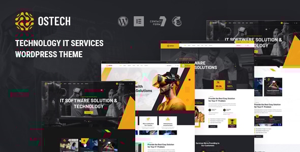 Ostech v1.0.0 – Technology IT Services WordPress Theme