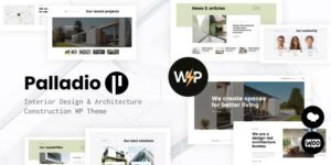Palladio v1.1.9 – Interior Design & Architecture Construction WordPress Theme