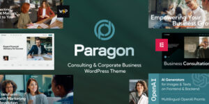 Paragon v1.0 – Consulting & Corporate Business WordPress Theme Nulled