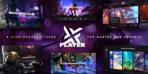 PlayerX v2.2 – A High-powered Theme for Gaming and eSports