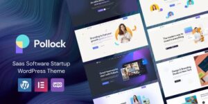 Pollock v1.2.3 – Saas Software Startup WordPress Theme