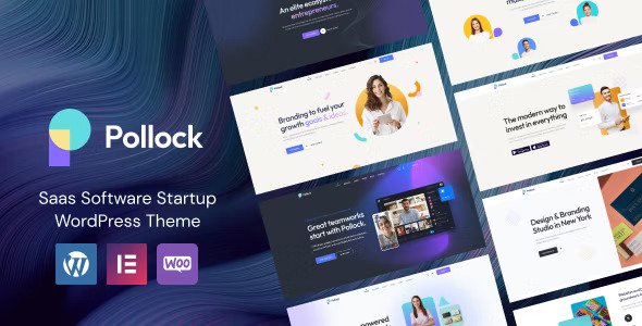 Pollock v1.2.3 – Saas Software Startup WordPress Theme