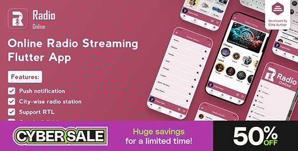 Radio Online v2.2.1 – Flutter Full App Download