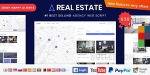 Real Estate Agency Portal v1.7.5 - Real Estate Agency Marketplace Nulled