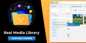 Real Media Library v4.22.27 – Media Library Folder & File Manager for Media Management in WordPress Nulled