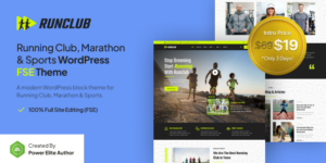 Runclub v1.0.0 – Running Club, Marathon & Sports FSE WordPress Theme