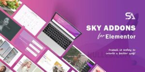 Sky Addons Pro v2.1.1 – for Elementor Page Builder WordPress Plugin Nulled