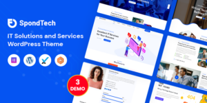SpondTech v1.0.9 – IT Solutions And Services WordPress Theme