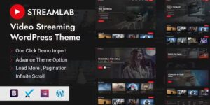 Streamlab v3.3 – Video Streaming WordPress Theme