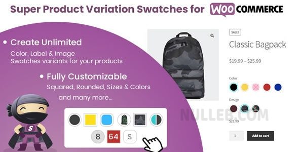 Super Product Variation Swatches v2.3 - WooCommerce Extensions
