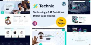 Technix v1.0.6 – Technology & IT Solutions WordPress Theme