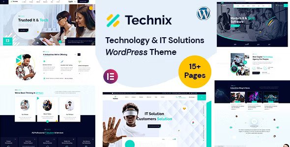 Technix v1.0.6 – Technology & IT Solutions WordPress Theme