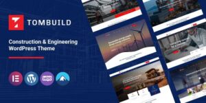 Tombuild v1.0.8 – Construction & Engineering WordPress Theme