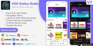 Android VOX Online Radio v10.3 - Android Online Radio Application