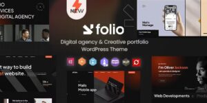 Webfolio v1.0.3 – Creative Portfolio & Digital Agency WordPress Elementor Theme Nulled