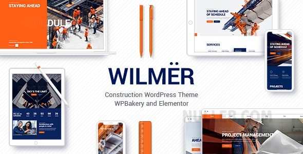 Wilmër v3.4 – Construction WordPress Theme Nulled