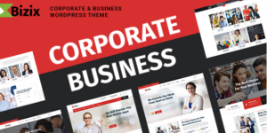 Bizix v2.1.8 – Corporate and Business WordPress Theme