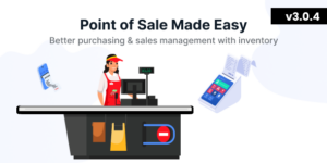 POS v3.0.4 - Ultimate POS system with Inventory Management System - Point of Sales - React JS - Laravel POS