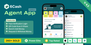 6Cash – Agent App v4.5 - Module of the 6Cash Digital Wallet