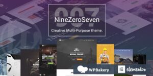 907 v5.3.14 – Responsive Multi-Purpose WordPress Theme Nulled