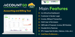 AccountGo SaaS v7.2 – Accounting and Billing Tool Nulled