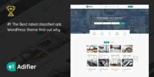 Adifier v3.9.7 – Classified Ads WordPress Theme