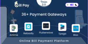 BillPay v2.0 – Topup, Recharge and Utility Bill Payment Solution Nulled